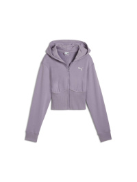 Фиолетовый - Кофта спортивная PUMA Dare To Cropped Hoodie