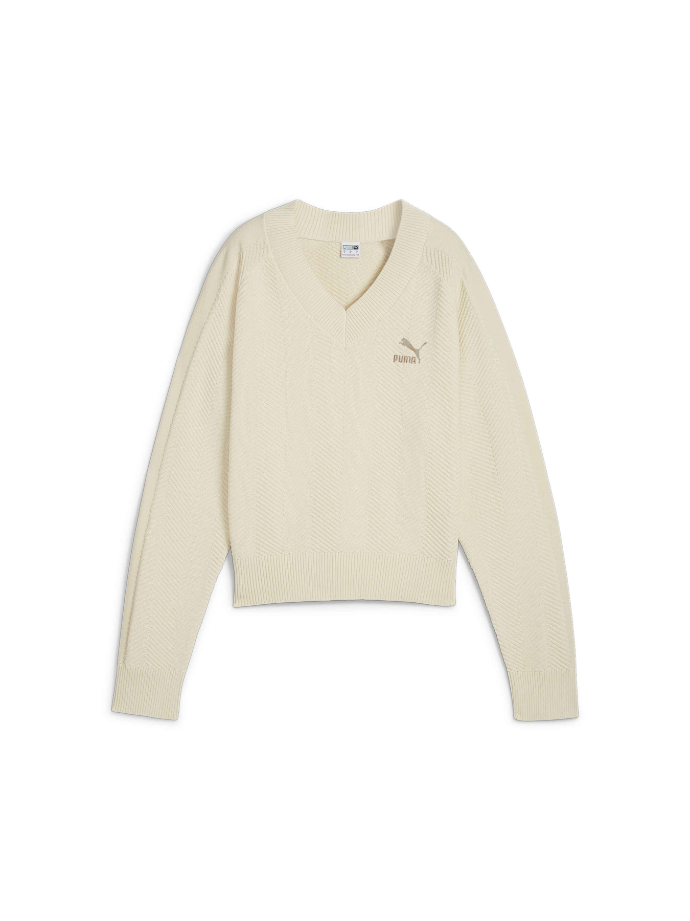 Свитшот PUMA T7 Knitted V-neck Crew модель 627471 Фото