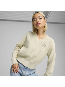 Свитшот PUMA T7 Knitted V-neck Crew модель 627471 Фото