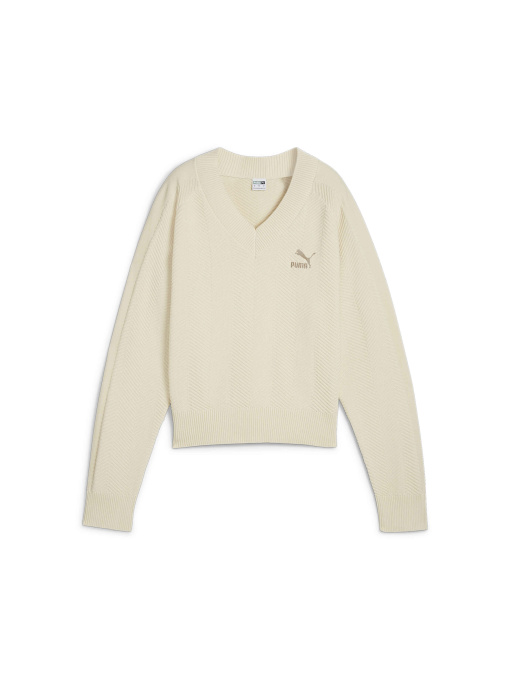 Свитшот PUMA T7 Knitted V-neck Crew модель 627471 Фото