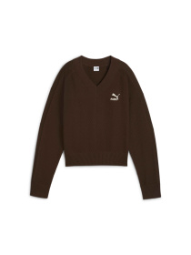 Свитшот PUMA T7 Knitted V-neck Crew модель 627471 Фото