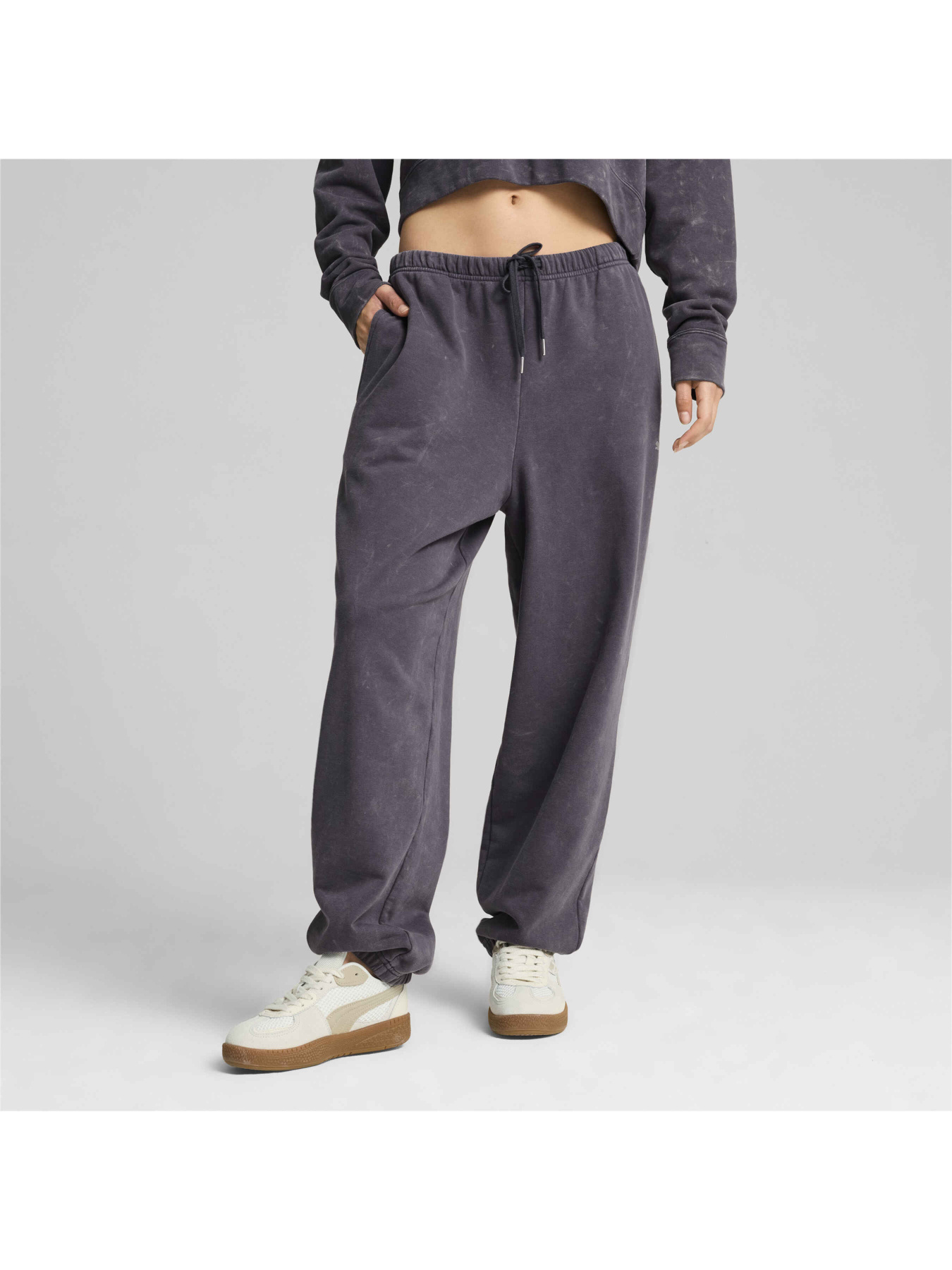 Джоггеры PUMA Dare To Relaxed Washed Pants модель 626802 Фото
