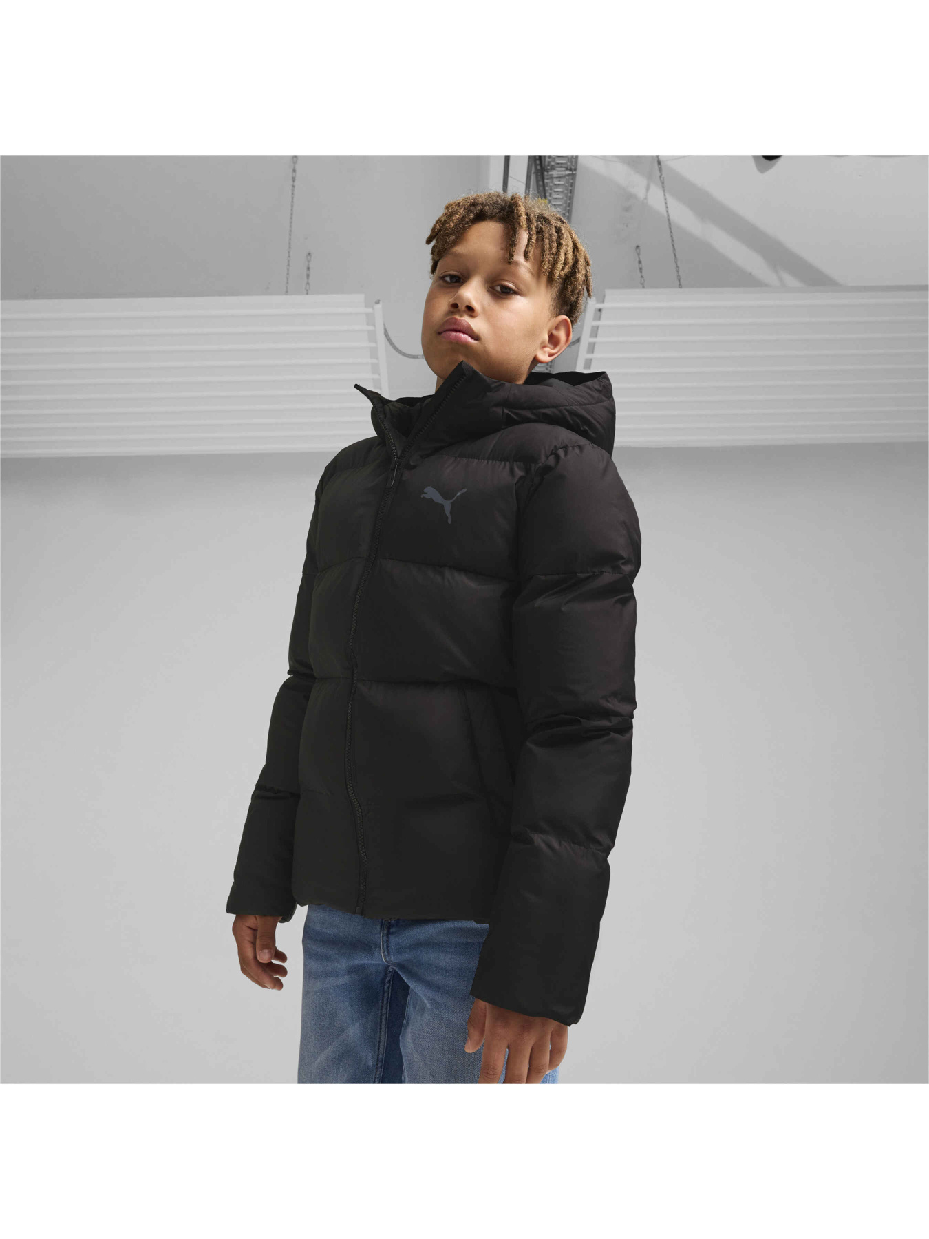 Демисезонная куртка PUMA Poly Hooded Puffer Jacket модель 626502 Демисезонная куртка PUMA Poly Hooded Puffer Jacket модель 626502 Фото