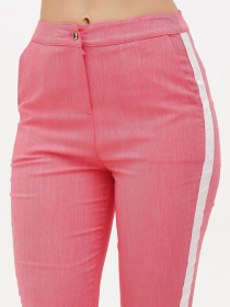 Брюки повседневные Sassofono модель A272-SF-1618_коралловый Фото