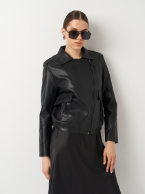 Куртка кожаная Ricco Grande модель k18818bl Фото