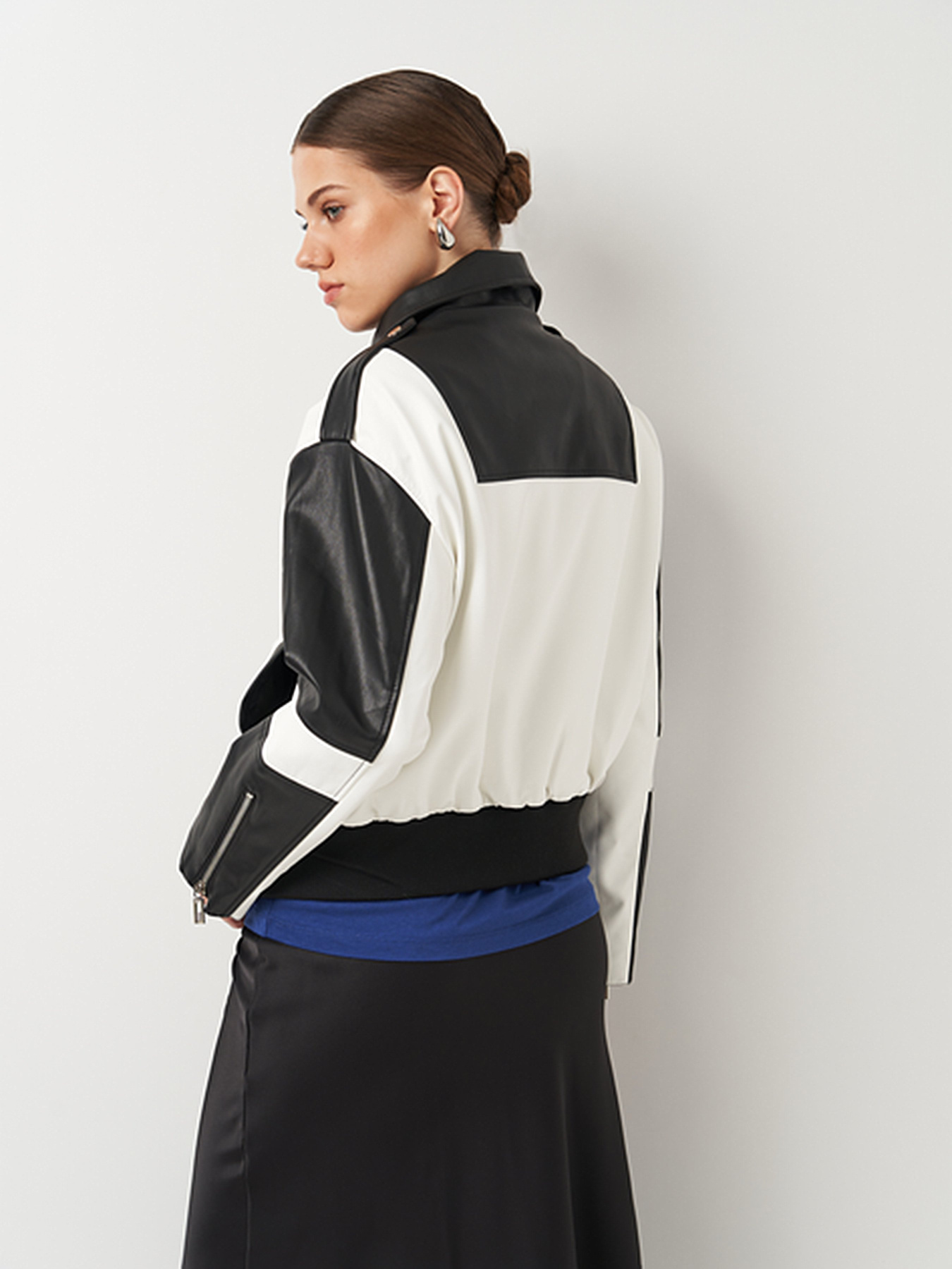 Куртка кожаная Ricco Grande модель k144151bl Фото