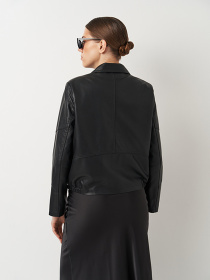 Куртка кожаная Ricco Grande модель k13823bl Фото