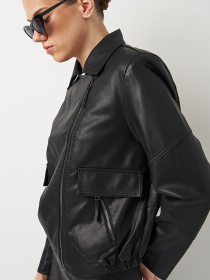 Куртка кожаная Ricco Grande модель k13823bl Фото