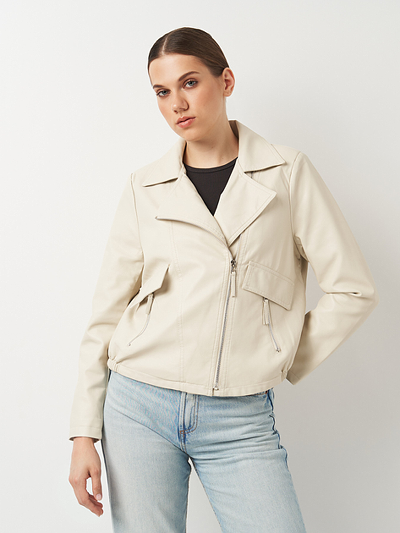 Куртка кожаная Ricco Grande модель k133803m Фото