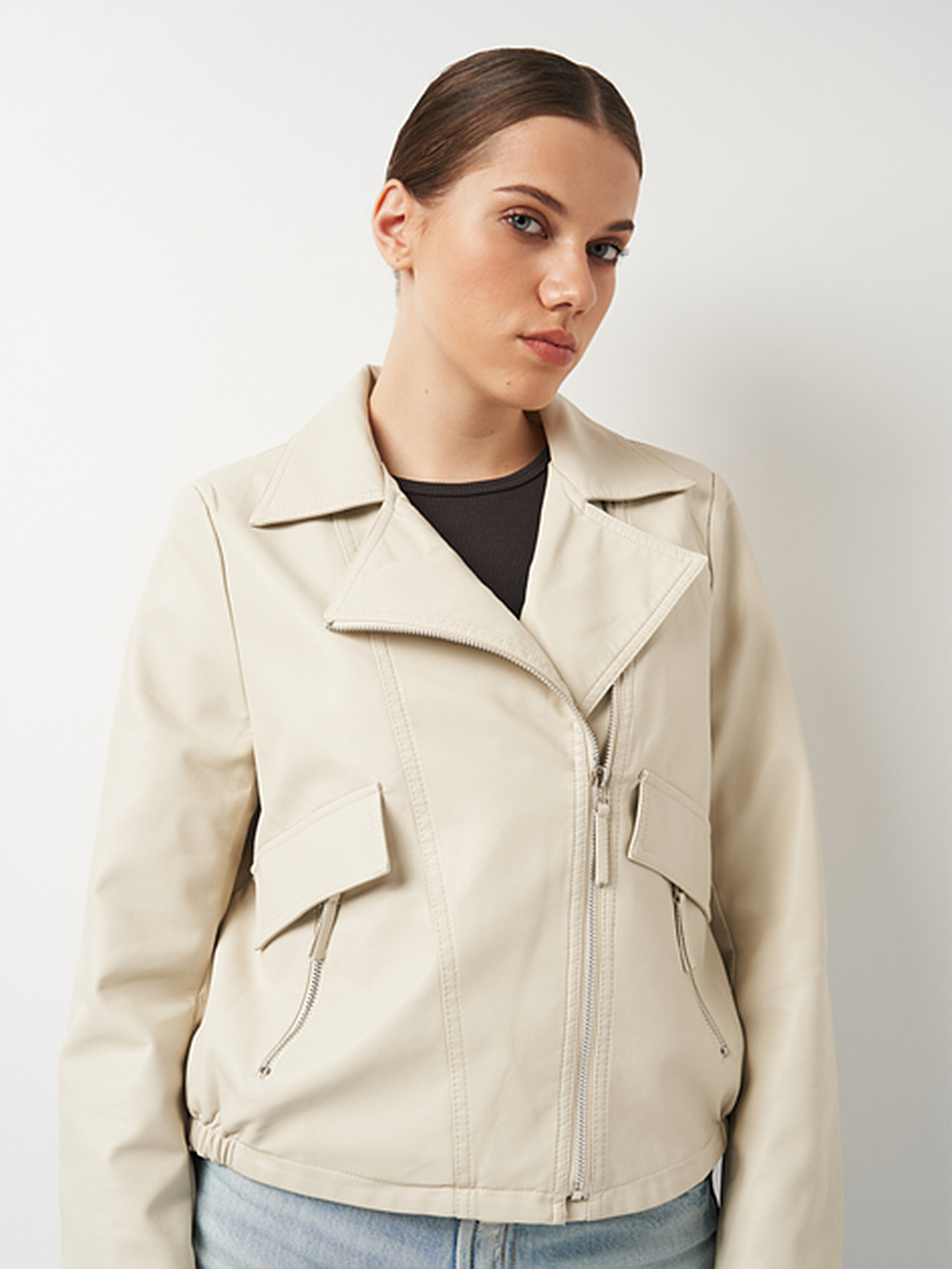 Куртка кожаная Ricco Grande модель k133803m Фото