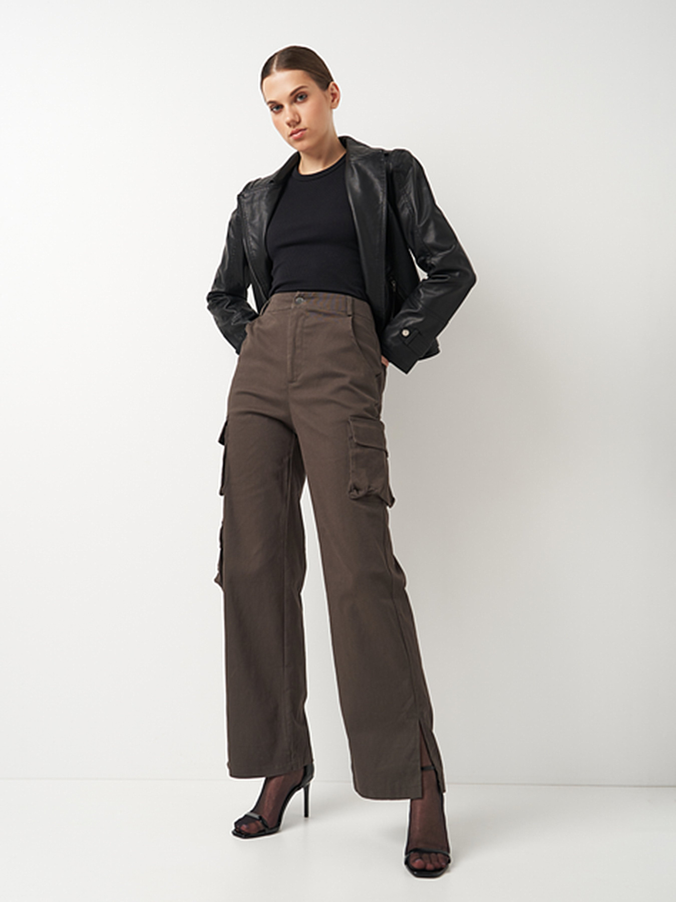 Куртка кожаная Ricco Grande модель k18855bl Фото