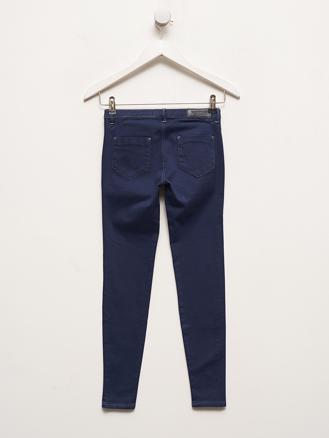 Скіні джинси Sassofono Модель A272-SF-1270_синий Фото