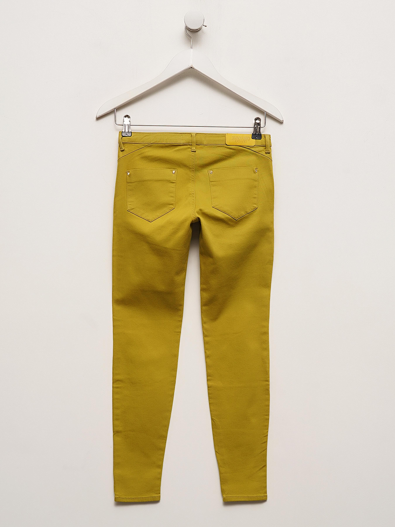 Скіні джинси Sassofono модель A272-SF-1270_желтый Фото