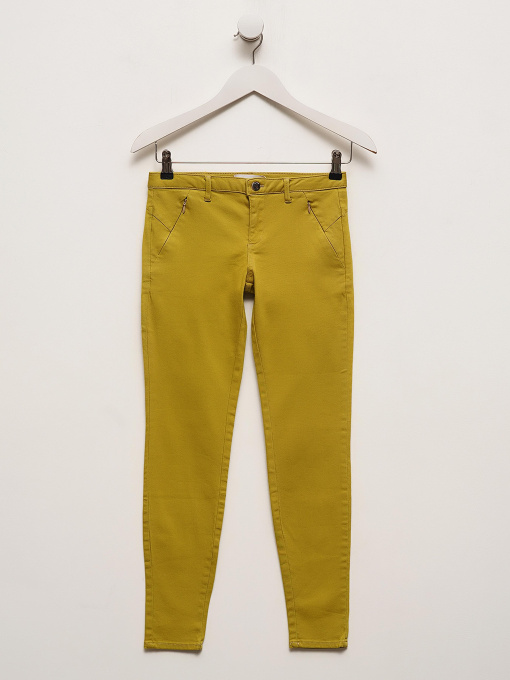 Скинни джинсы Sassofono модель A272-SF-1270_желтый Фото