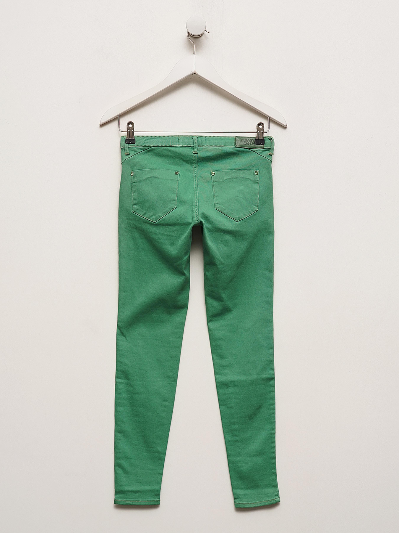 Скіні джинси Sassofono модель КопA272-SF-1270_зеленый Фото