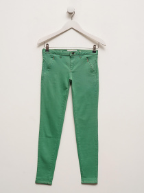 Скинни джинсы Sassofono модель КопA272-SF-1270_зеленый Фото
