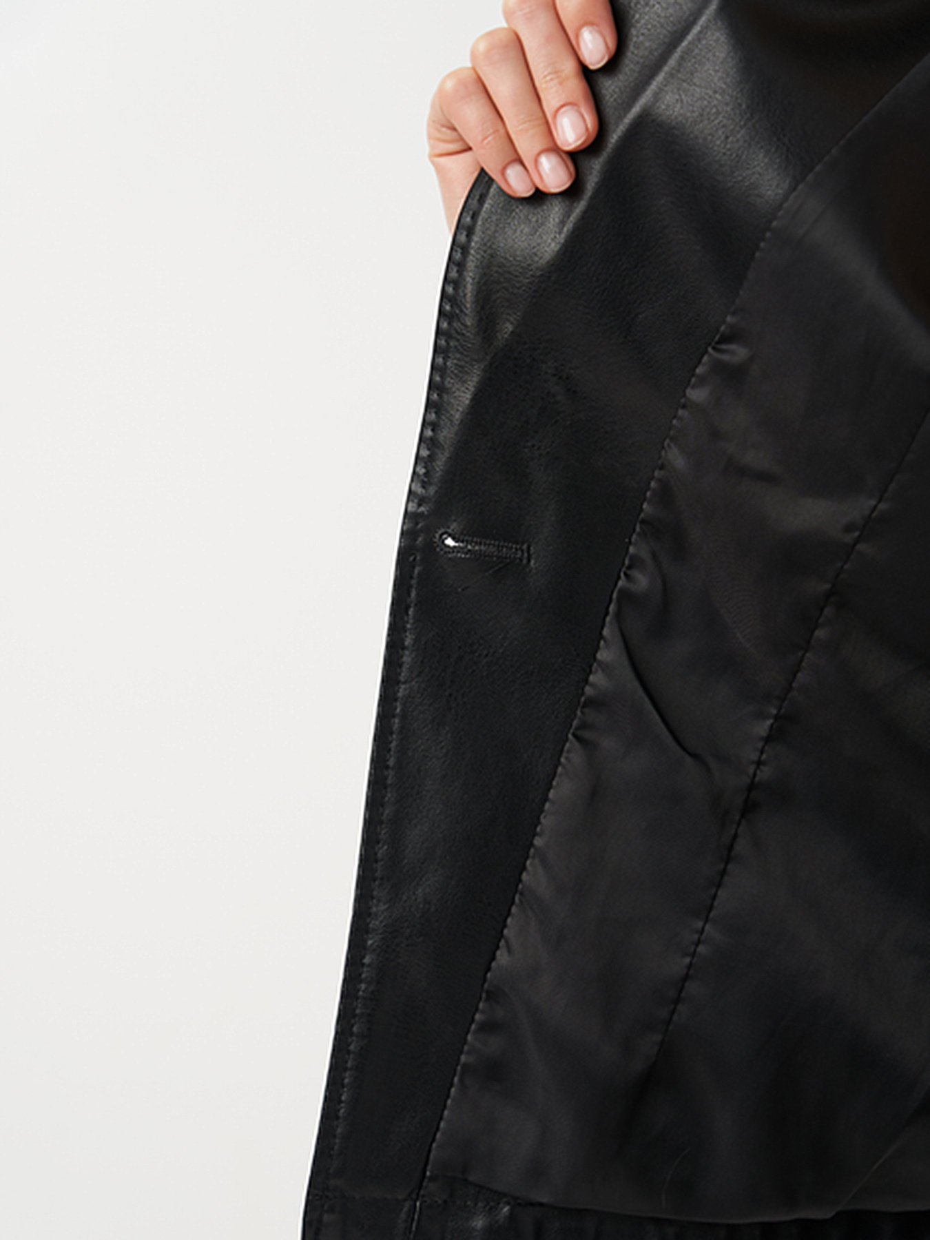 Куртка кожаная Ricco Grande модель k100923bl Фото