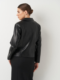 Шкіряна куртка Ricco Grande модель k100923bl Фото