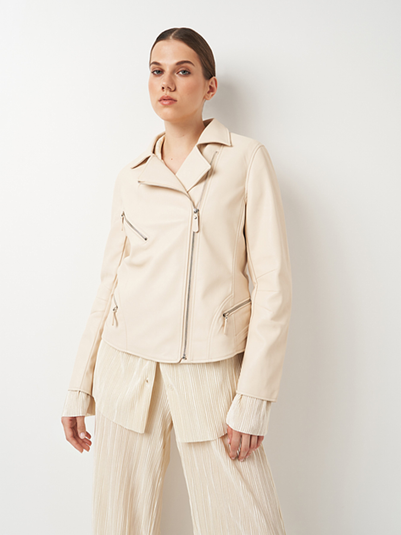 Куртка кожаная Ricco Grande модель k100228p Фото