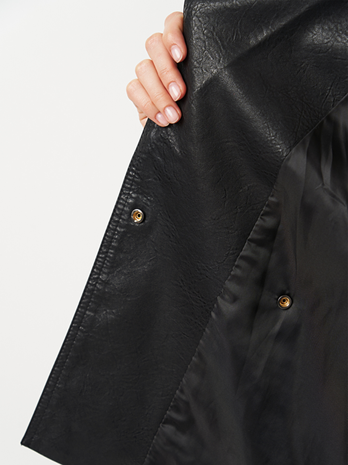 Куртка кожаная Ricco Grande модель k101009bl Фото