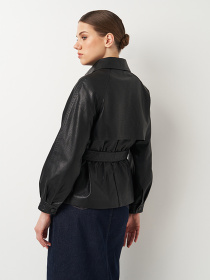 Куртка кожаная Ricco Grande модель k101009bl Фото