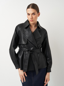 Куртка кожаная Ricco Grande модель k101009bl Фото