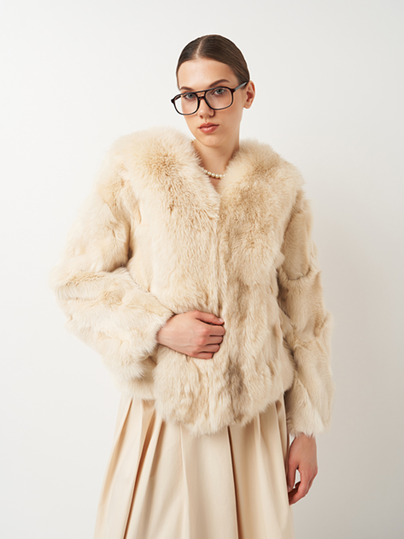 Шуба Ricco Grande модель 1HQ23-YYF23082404Cm Фото