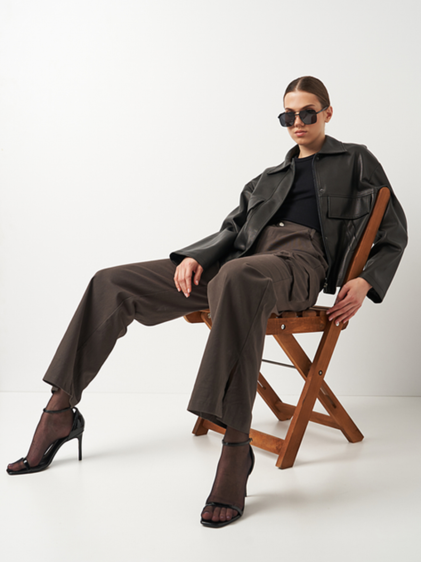 Шкіряна куртка Ricco Grande модель 1HQ23-TZY2318A Фото