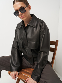 Шкіряна куртка Ricco Grande модель 1HQ23-TZY2318A Фото