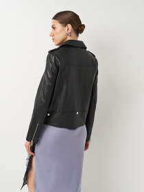 Куртка кожаная Ricco Grande модель 1HDPY230901A Фото