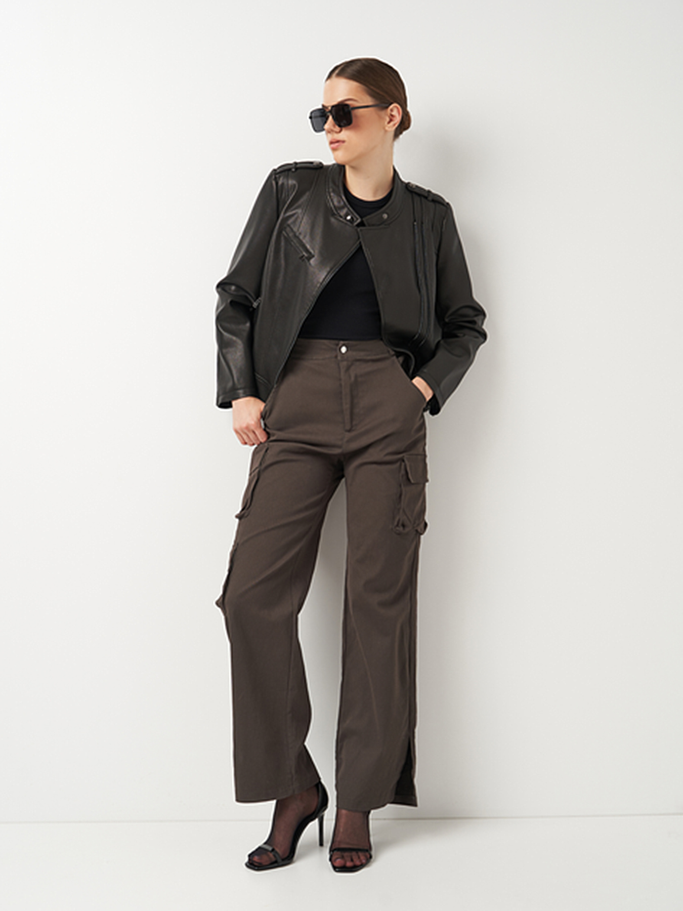 Шкіряна куртка Ricco Grande модель 1HQ23-TZY2302A Фото