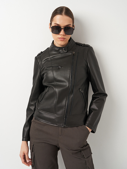 Шкіряна куртка Ricco Grande модель 1HQ23-TZY2302A Фото