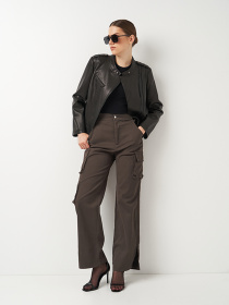 Шкіряна куртка Ricco Grande модель 1HQ23-TZY2302A Фото