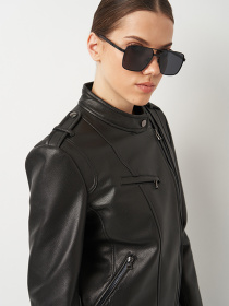 Шкіряна куртка Ricco Grande модель 1HQ23-TZY2302A Фото