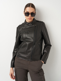 Шкіряна куртка Ricco Grande модель 1HQ23-TZY2302A Фото