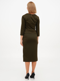 Костюм Sassofono модель A271-SC-1924_хаки Фото