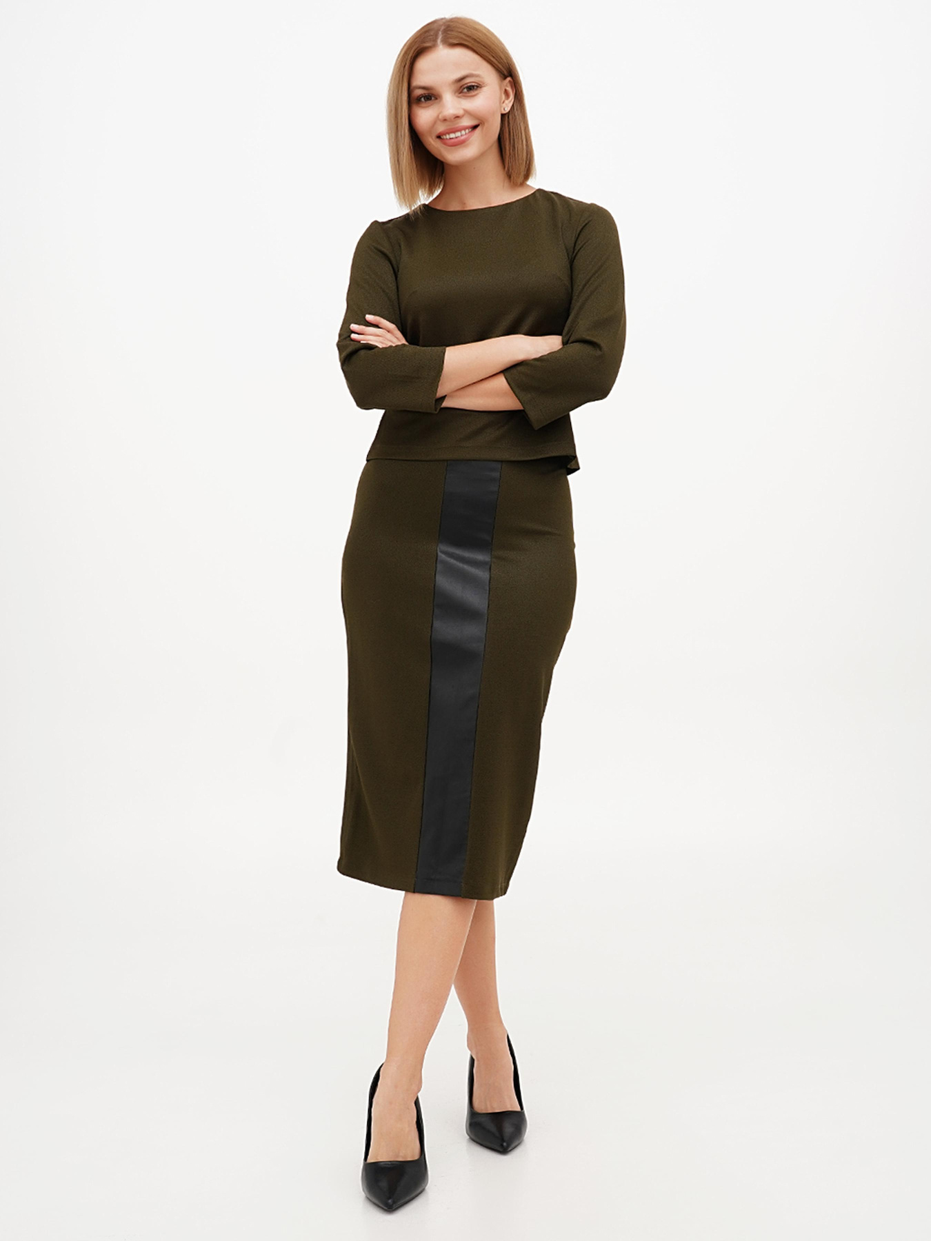 Повседневный костюм Sassofono модель A271-SC-1924_хаки Фото