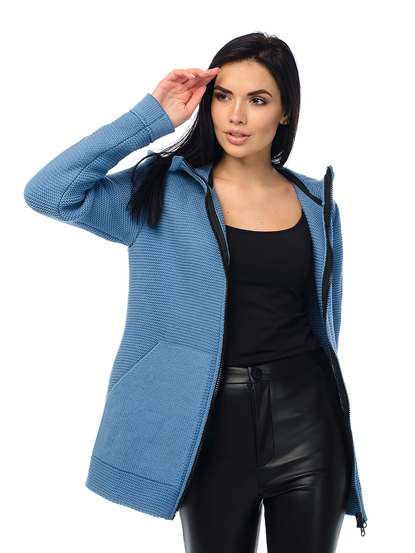 Кардиган SVTR модель 405JeansCRDSVTR Фото