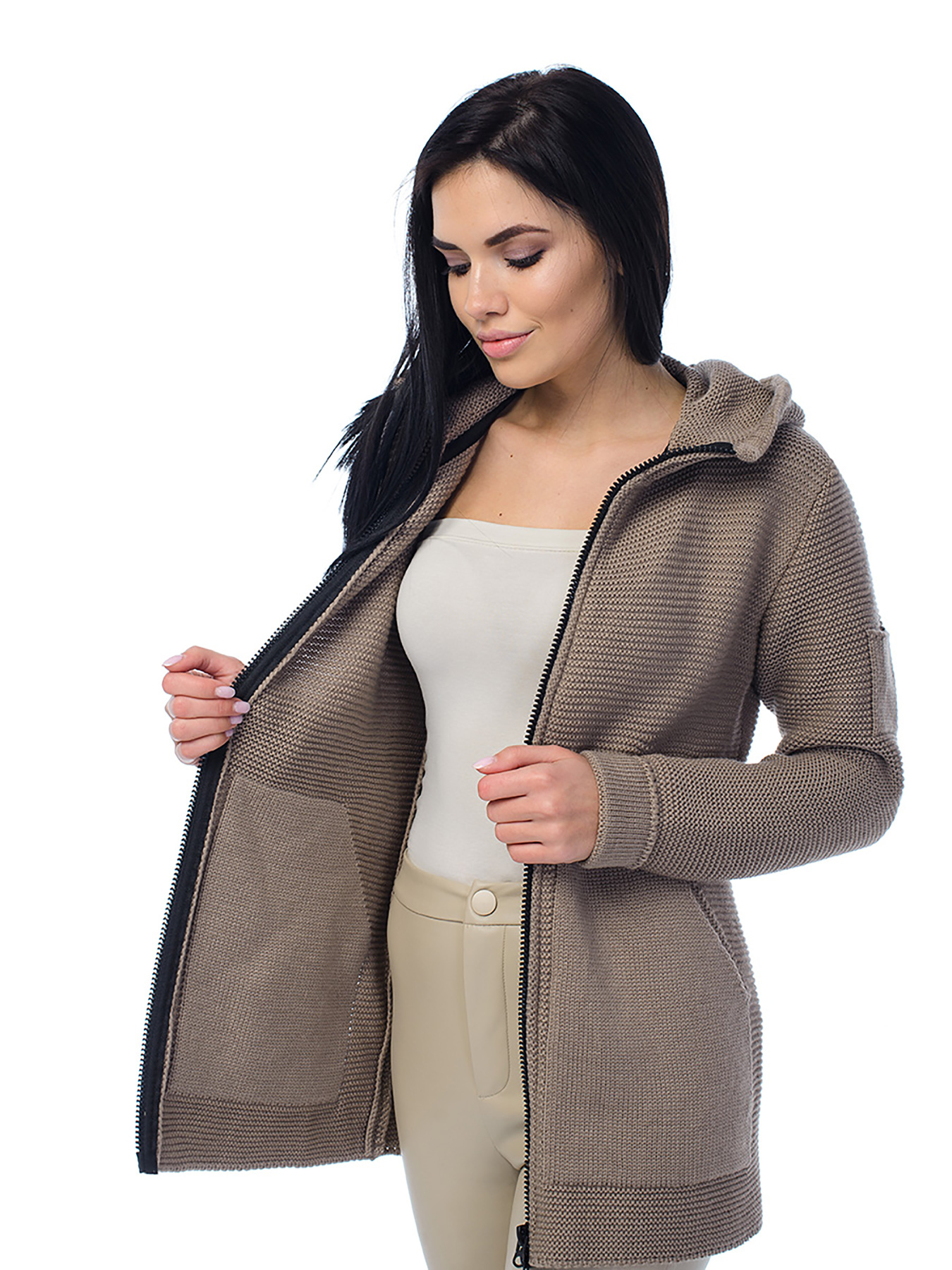 Кардиган SVTR модель 405CappuccinoCRDSVTR Фото