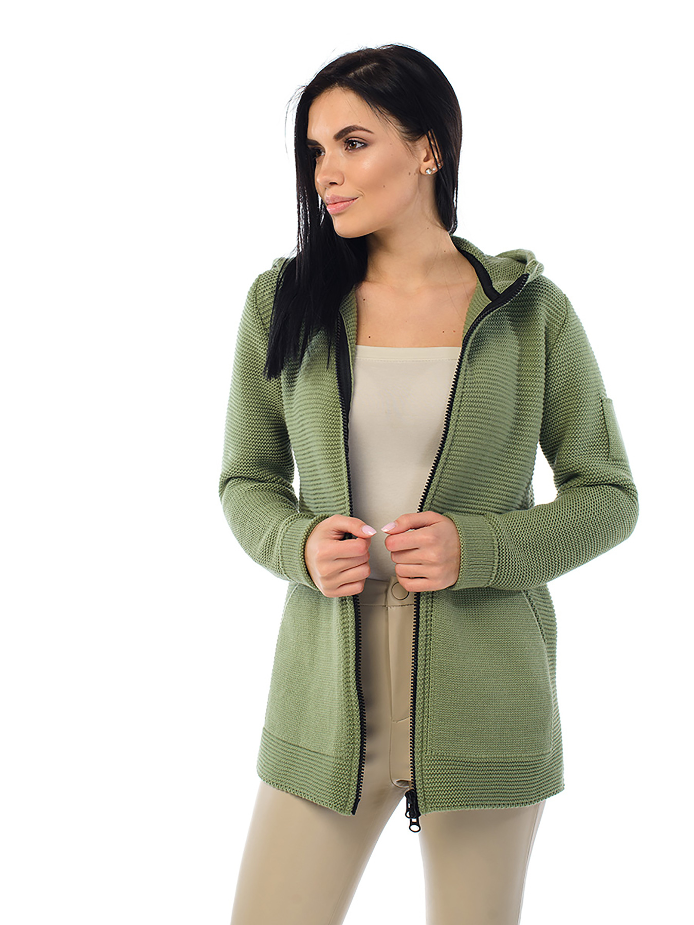 Кардиган SVTR модель 405GreenCRDSVTR Фото