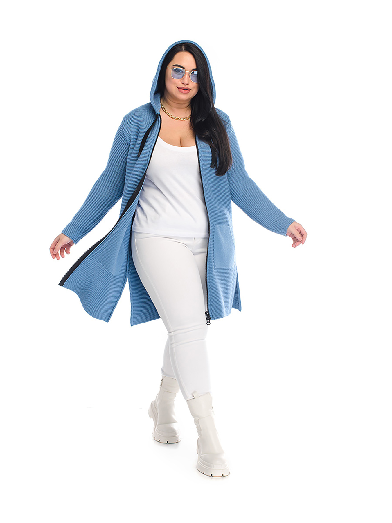 Кардиган SVTR модель 4425JeansCRDSVTR Фото