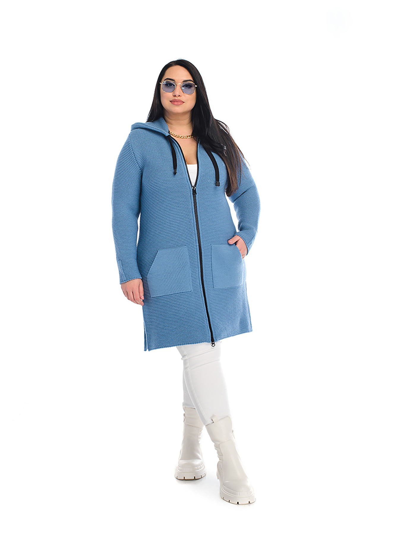 Кардиган SVTR модель 4425JeansCRDSVTR Фото