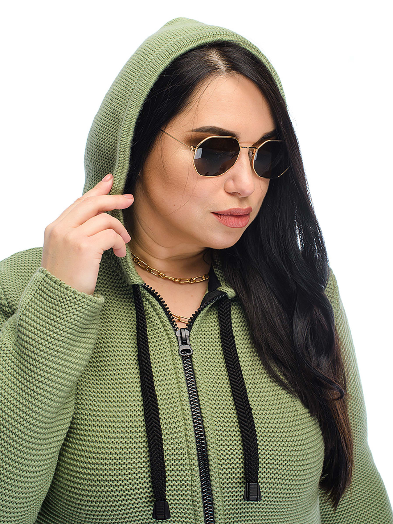 Кардиган SVTR модель 4425GreenCRDSVTR Фото