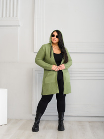 Кардиган SVTR модель 4425GreenCRDSVTR Фото