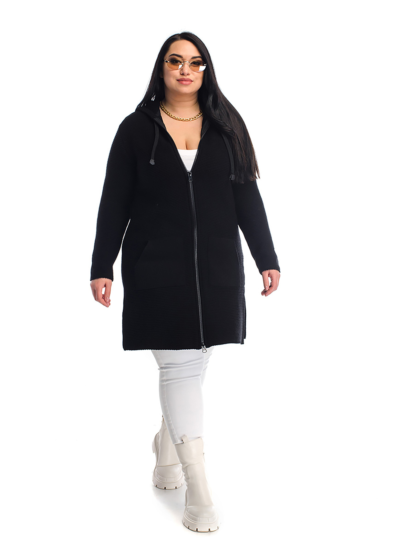 Кардиган SVTR модель 4425BlackCRDSVTR Фото