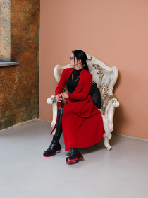 Кардиган SVTR модель 407RedCRDSVTR Фото