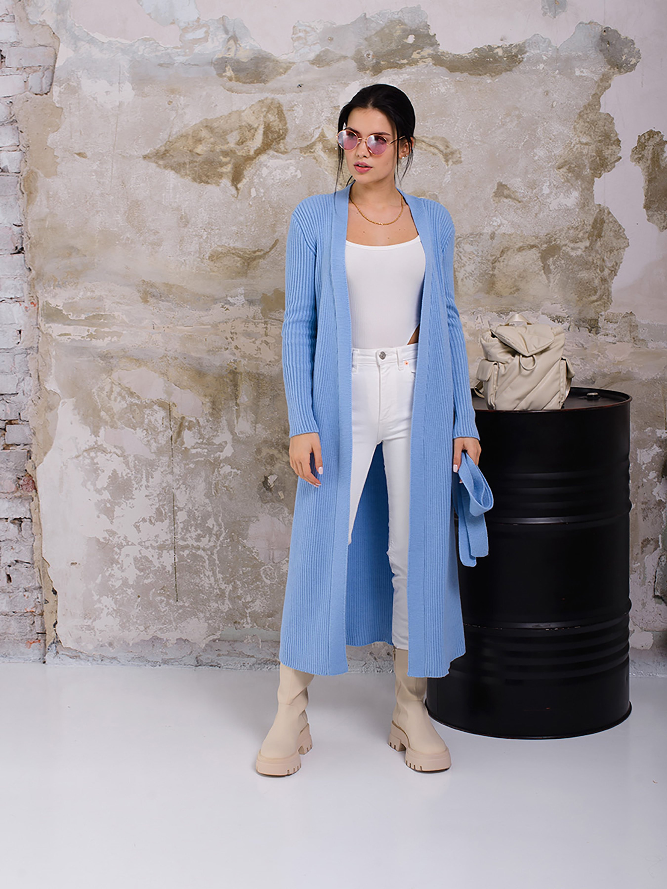 Кардиган SVTR модель 407BlueCRDSVTR Кардиган SVTR модель 407BlueCRDSVTR Фото