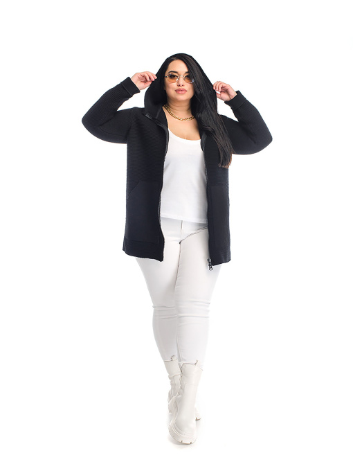 Кардиган SVTR модель 4405BlackCRDSVTR Фото