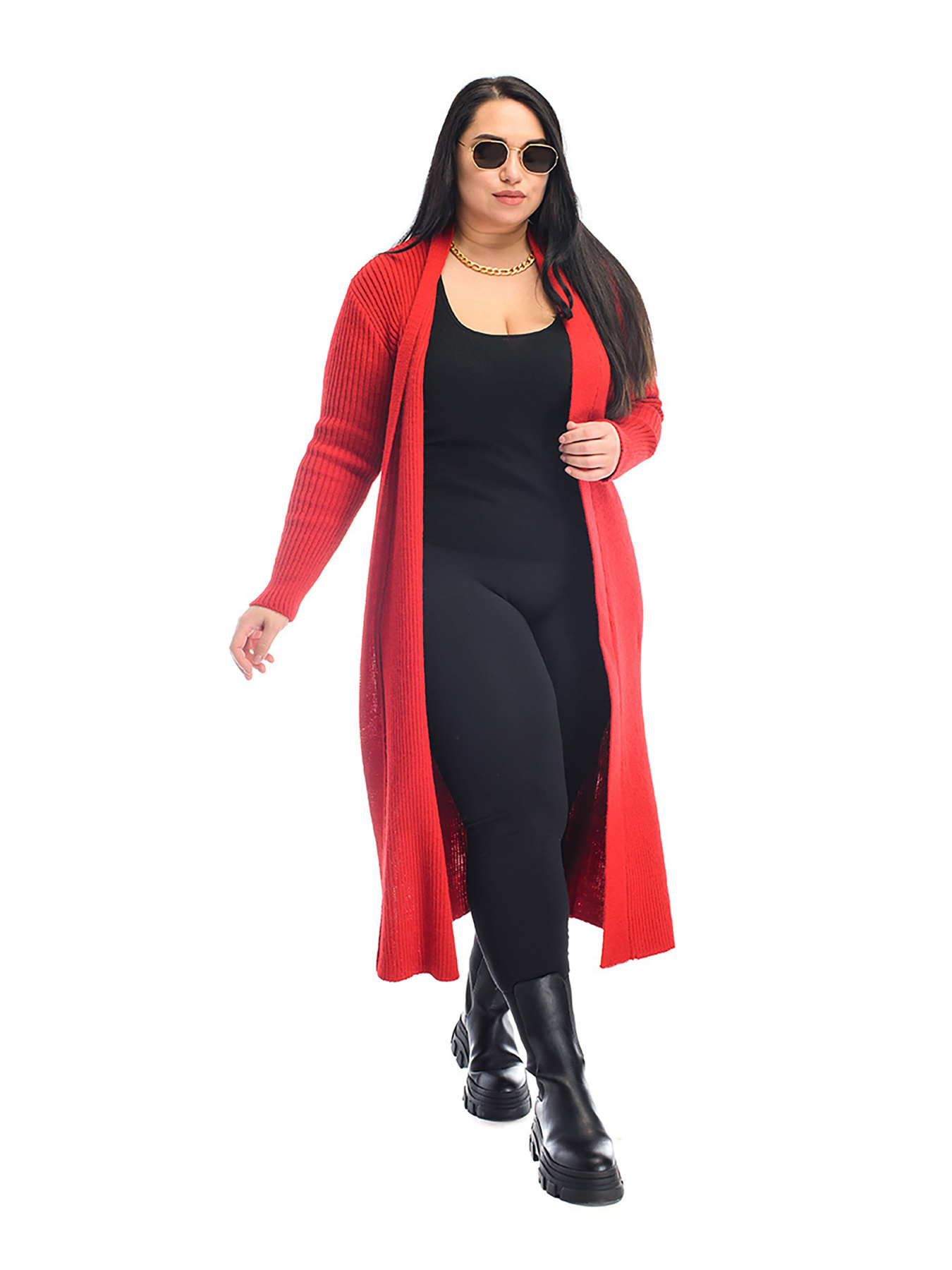 Кардиган SVTR модель 4407RedCRDSVTR Фото