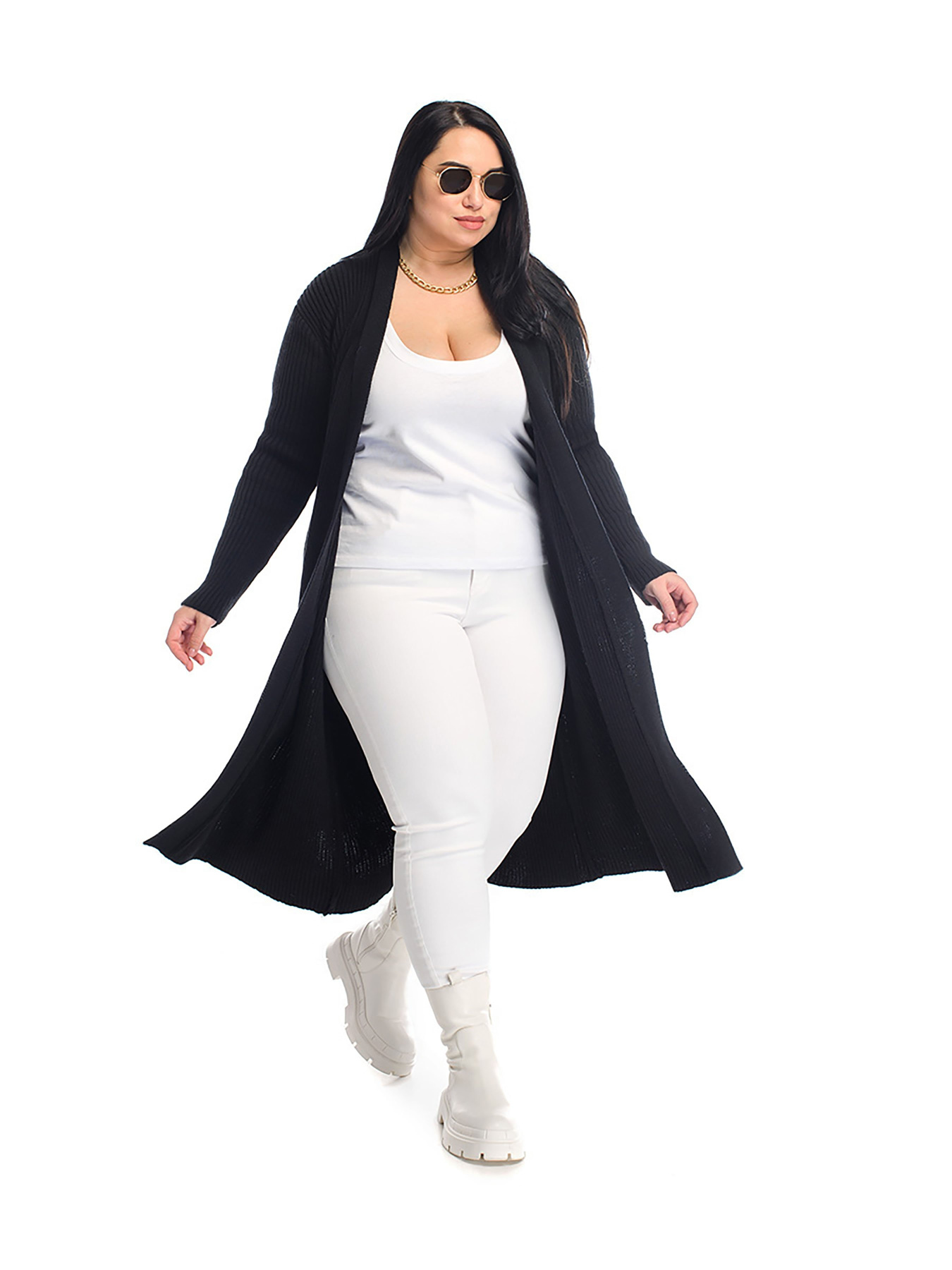 Кардиган SVTR модель 4407BlackCRDSVTR Фото